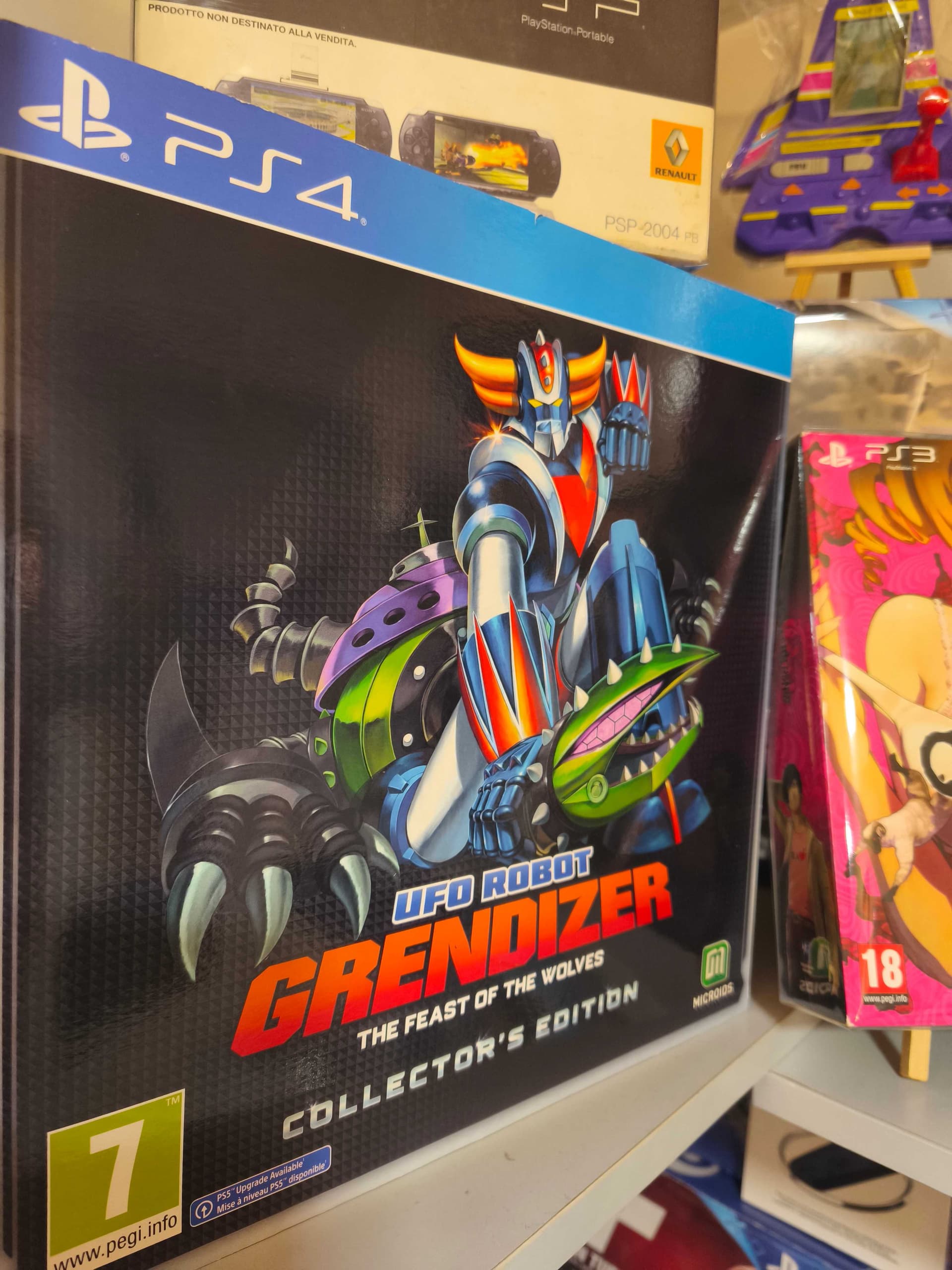 Coffret collector UFO Robot Grendizer PS4 chez Game & Disc