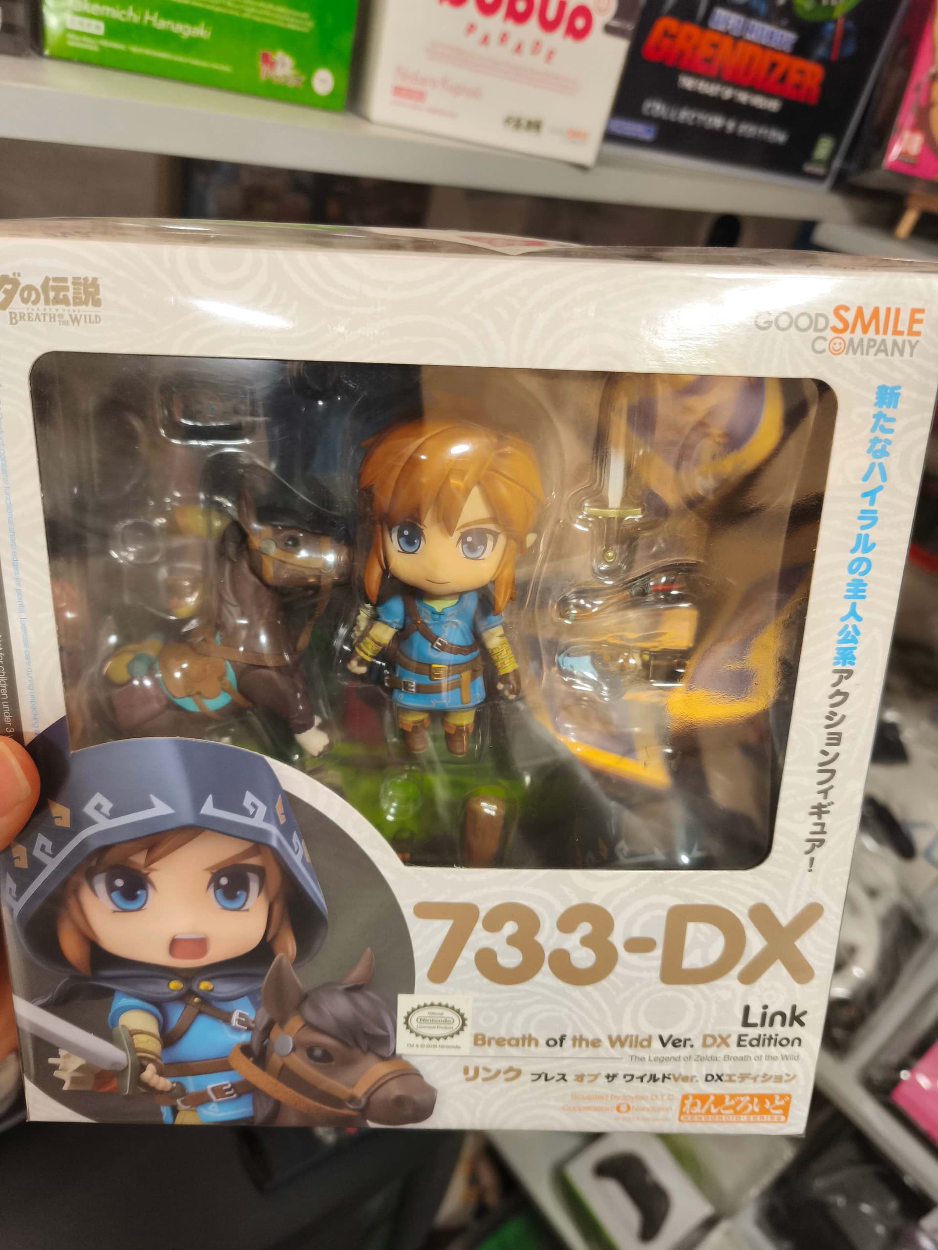 Nendoroid Link Breath of the Wild 733-DX Good Smile Company chez Game & Disc