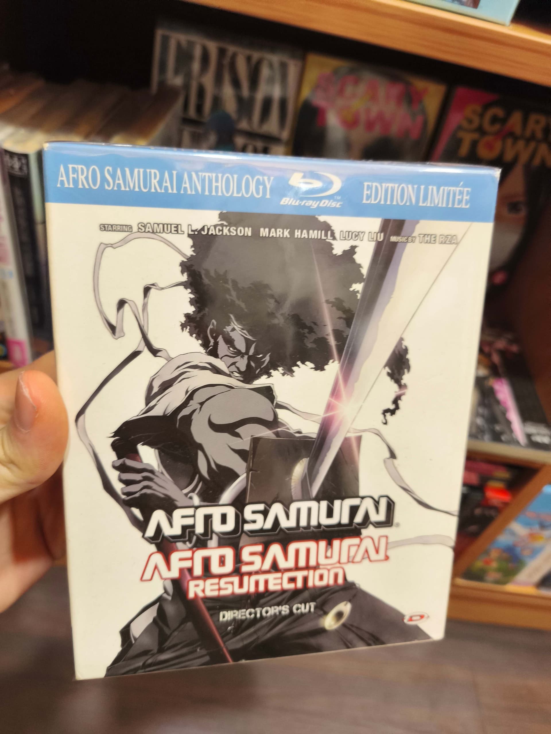 Blu-ray Afro Samurai collector pres d'Amboise