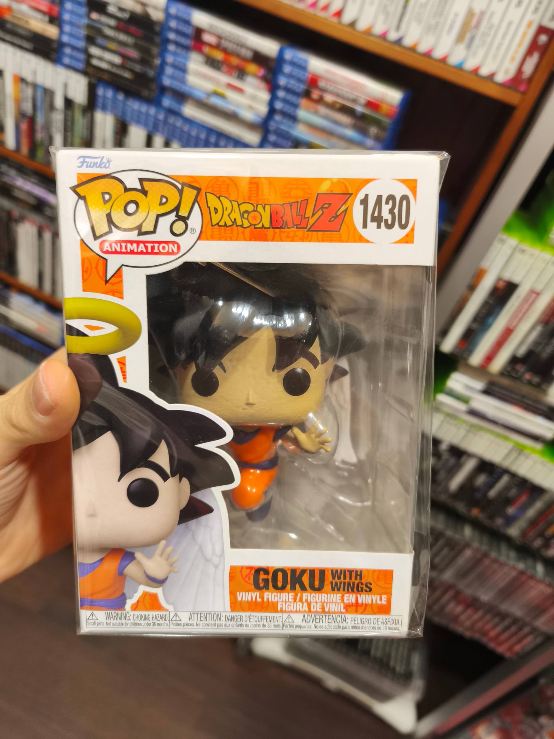 Funko Pop Dragon Ball Z Goku with Wings numero 1430 disponible chez Game & Disc