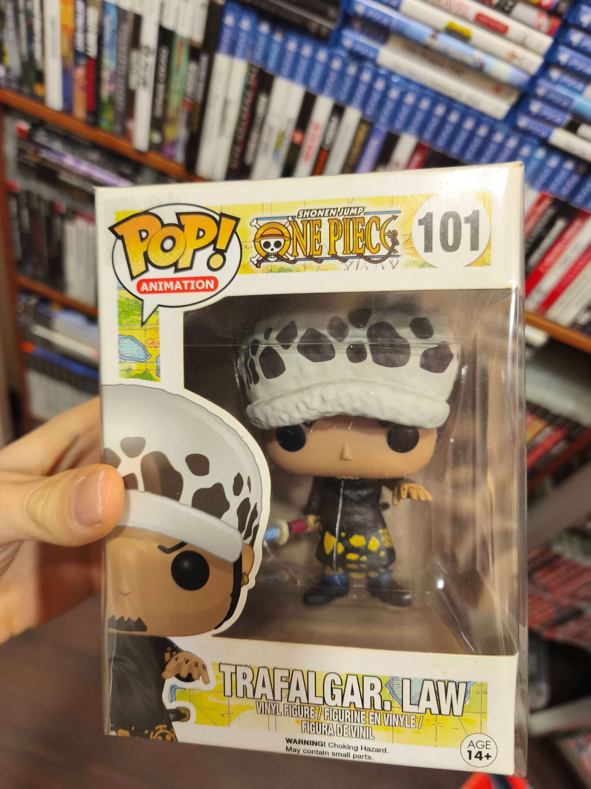 Funko Pop One Piece Trafalgar Law numero 101 chez Game & Disc Montrichard