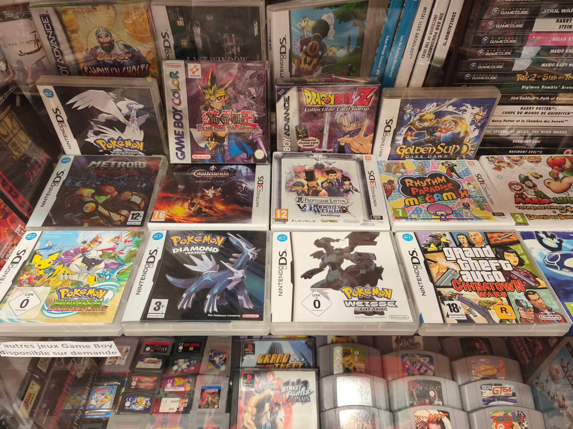 Jeux Pok\u00e9mon Nintendo DS 3DS GBA occasion : Diamant, Blanc, Ranger en vente chez Game & Disc