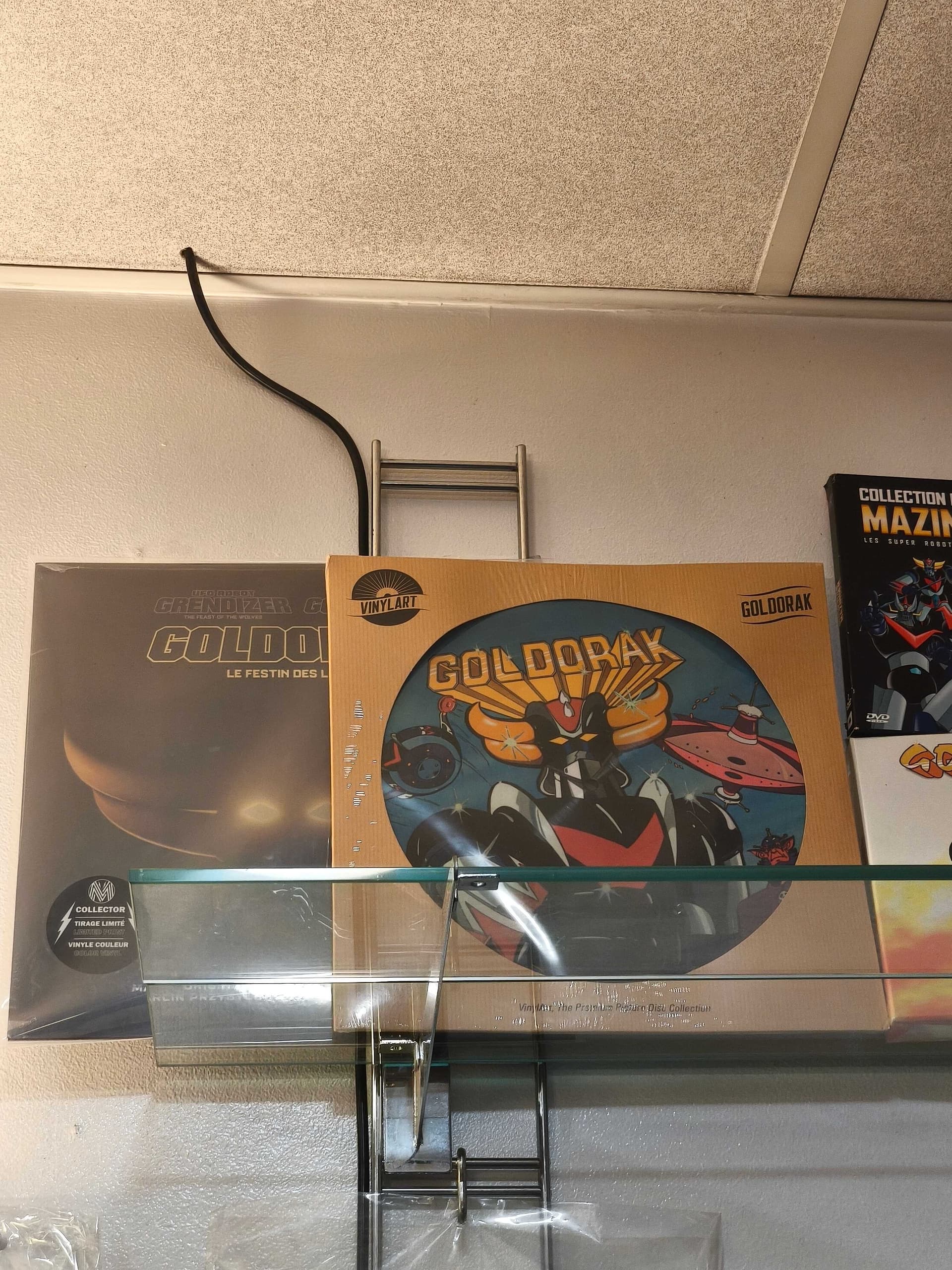 Vinyle Goldorak Grendizer Vinyl Art picture disc collector \u00e9dition limit\u00e9e Game & Disc Montrichard