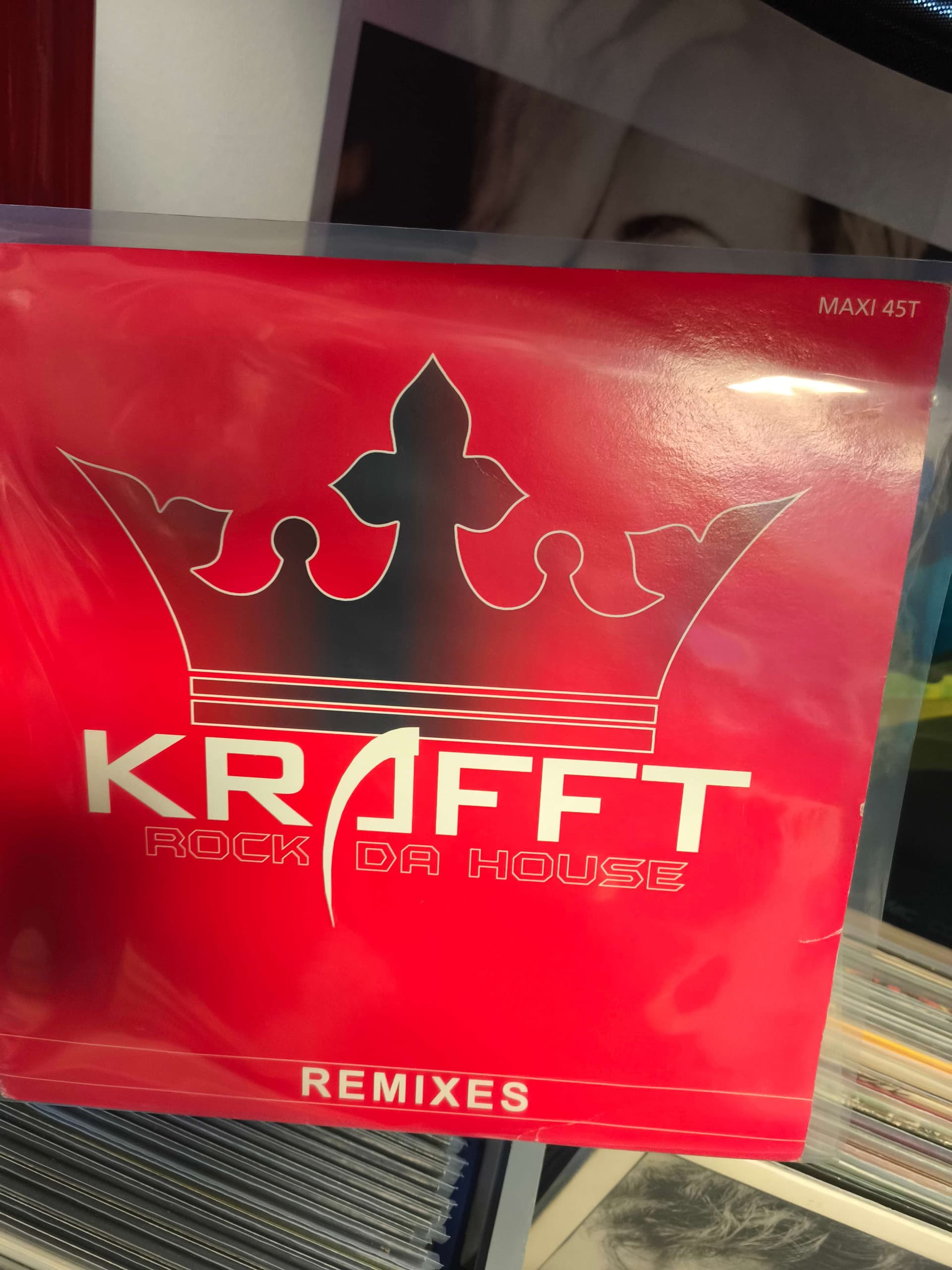Maxi 45 tours Krafft Rock Da House Remixes vinyle dance en vente Game & Disc Montrichard