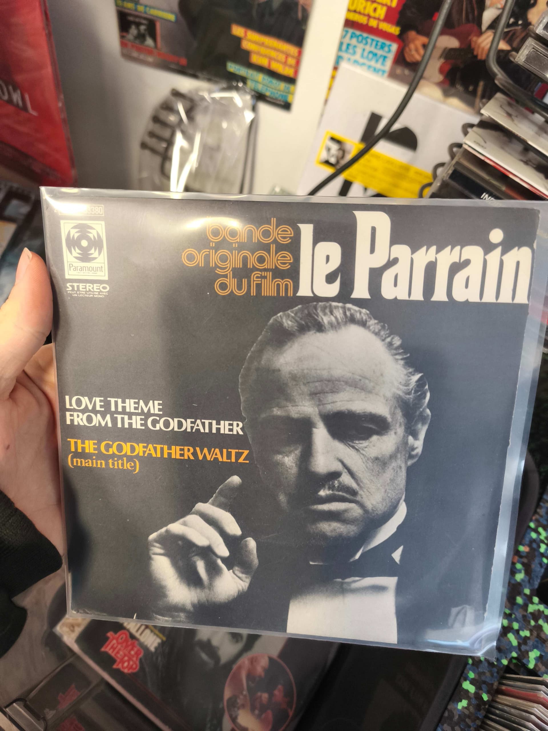 Vinyle bande originale Le Parrain The Godfather Paramount d'occasion Game & Disc Montrichard