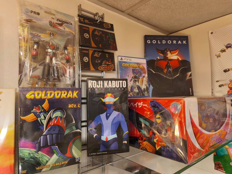 Cadeau figurine Goldorak collector