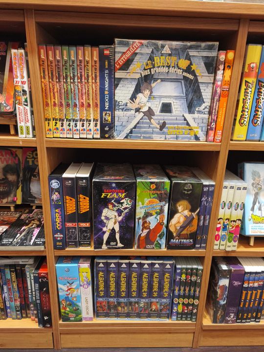 VHS anime Albator Capitaine Flam Cites d Or