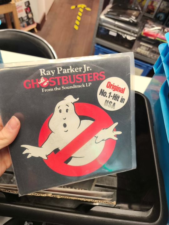Vinyle Ghostbusters pr\u00e8s de Saint-Aignan