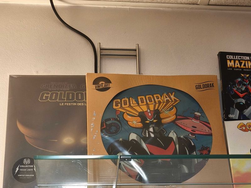 Cadeau vinyle collector Goldorak